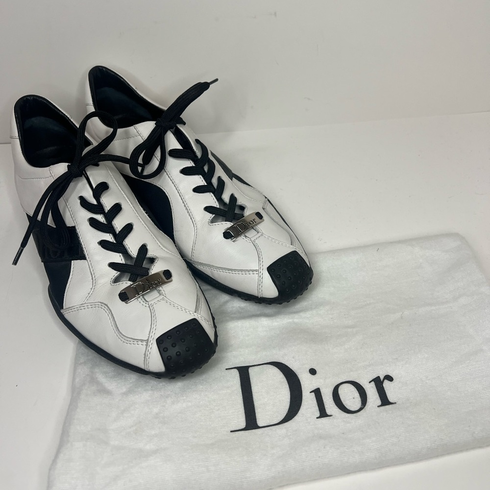 Christian Dior Leather Tennis Shoes
